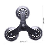 1 Pair Stair Climbing Shopping Cart Replacement Wheels Trolley Casters for Shopping Laundry Cart Household Hardware