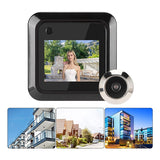 Door Peephole Camera, Door Viewer Peephole, 145° Wide-Angle Digital 2.4Inch LCD for Home Apartment Entry Door Front Door