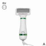2 in 1 Portable Dog Dryer Pet Hair Dryer And Fur Comb Brush Dog Cat Grooming Dryer Adjustable Temperature Wind Speed Pet Brush