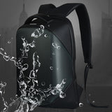 Smart LED Backpack with Wifi Control - 17.3 inch Laptop Bag for Motorcycle Bicycle Cycling Business Travel, Waterproof