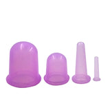 Silicone Vacuum Cupping Cans for Face Massager Massage Ventosa Suction Cup Facial Massage Cans Jars Anti Cellulite Health Care