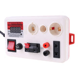 LED Quick Test Light Box Voltage Power Tester for E27 B22 E14 Lamp Bulb w Buzzer