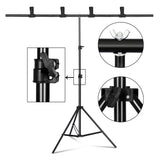 Photography Photo Studio T-Shape Backdrop Background Stand Frame Support System Kit For Video Chroma Key Green Screen With Stand