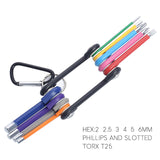 Allen Key Set Hex Wrench Screwdriver Set Hexagon Spanner Universal 9Pcs Ball End Torx Star Keys Tool L Type Hand Tools Kit