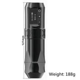 Brand New LCD Wireless Tattoo Pen Machine With Rechargeable Battery Power Coreless Rotary Motor For Permanent Makeup Artist