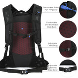 Tactical Backpack Large Capacity Molle Bag Cycling Backpack Outdoor Running Bag Bicycle Bag Sports Vest for Hiking Daypack Bag