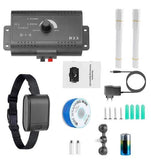 Pet Dog Electric Fence Waterproof Safety Training Electric shock Sound Dogs Collar Dog Supplies Dog Fence Containment System