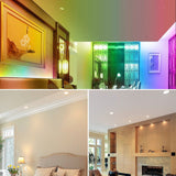 Zigbee 3.0 Smart 4 Inch Downlight RGBCW Dimming And Color Recessed Ceiling Spotlight Tuya APP Remote Control 10W Smart Home