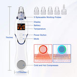 2021 Face Blackhead Remover Vacuum Suction Pore Cleaner Face Deep Nose Cleasning Pimple Removal Acne Removal Skin Care Machine