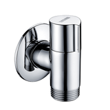 Dishwasher and Washing Machine Faucet for Wall Mounted Cold Water Short Bibcock with 3/4' Thread 4 Points in 6 Points Out