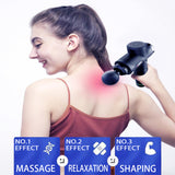 Deep Tissue Muscle Massager Gun Body Relax Fitness Relaxation Exercising Slimming Shaping Electric Sport Massage Gun Pain Relief