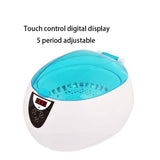 Home Ultrasonic Cleaner Proffesional Jewelry Cleaners 750ML35W 42kHz 5 Timers Glasses Watches Denture Keys Razor Brush Cleaning
