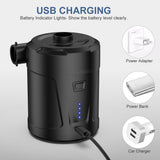 RUNACC 5000mAh Built-In Power Supply USB Quick Pump Air Cushion Swimming Ring Inflatable Sofa Wireless Electric Charging Pump