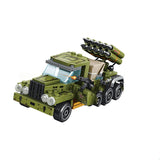 Military Series World War II Chinese Army VN9 wheeled armored vehicle DIY Model Building Blocks Bricks Toys Gifts