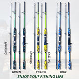 Spinning Casting Fishing Rod Hand Lure Carbon Feeder Pole Carp Fly Gear Pesca 1.5M 1.8M 3g-21g Ultralight Travel Surf  New