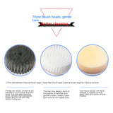 Multi-Functional Electric Rotating Facial Cleanser Face Washing Brush Cleansing Pores Remove Acne Waterproof Beauty Instrument