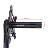53T/56T/58T Bike Chainring Crank Arm Set for Folding Bicycle 170mm 130BCD 5 Bolts Bicycle Crankset &amp;amp Chainring Bottom Bracket