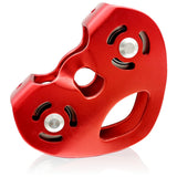 Quality Heart-Shape Climbing Double Pulley Red, Yellow