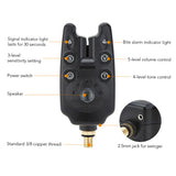 Retractable Carp Fishing Rod Stand Holder Fishing Pole Pod Stand w 3 Fishing Bite Alarms Fishing Bait Swinger Fishing Tackle Set
