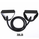 5 Levels Resistance Bands With Handles Yoga Pull Rope Elastic Fitness Exercise Tube Band For Home Workouts Strength Training