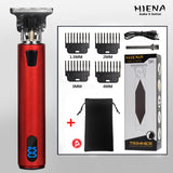 USB T9 Hair Clipper Professional Electric hair trimmer Barber Shaver Trimmer Beard 0mm Men Hair Cutting Machine for men Cordless
