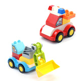 robot Big Size Diy Building Blocks Bricks 6 IN 1 Educational Block Toy Compatible Duploed Toys For Children Kids Gifts