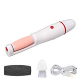 Pedicure USB Foot Grinder Nano Glass Automatic Chargeable Gentle Foot Lasting Power Callus Remover for Corns Callus Remover
