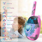 GOCOM Children's Toys FRS Mini Walkie-Talkie Radio Walkie-Talkie Remote Wireless for Outdoor Adventure Hiking Camping