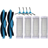 Side Brush Mop Pad Roller Brush HEPA Filter Sweeper for Cecotec Conga 3290 3490 3690 Vacuum Cleaner