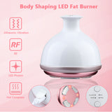 RF Body Shaping LED Fat Burner Ultrasonic Vibration LED Photon Therapy Hot Compress Anti Cellulite Weight Loss Slimming Massage