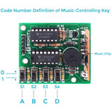 DIY Electronic 16 Music Sound Box DIY Kit Module Soldering Practice Learning Kits for Arduino