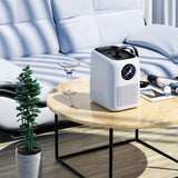 New X6 portable mini projector Home office 1080P HD video playback machine 4K video playback DC/HDMI/USB/TF interface