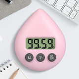 Electronic Digital Timer Kitchen Cooking Shower Study Stopwatch Alarm Clock Water Drop Electronic Cooking Countdown Time Timer