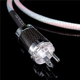 Hi-End Valhalla power line HIFI POWER CABLE 7N OFC Power Cord with US Plug Amplifier CD/DVD, Decoder, Power Wire