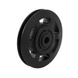 16Pcs 95Mm Black Bearing Pulley Wheel Cable Gym Equipment Part Wearproof