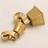 4PCS/Lot Universal Caster Wheels 360 Degree Rotation Round/ Square Cup Brass Heavy Wheel Hardware Movable for Furniture Cabinet