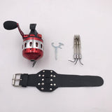Fishing Reels for Slingshot Shooting Speed Ratio 3.6:1 BL35 Fishing Wheel Fish Dart Closed Metal Coil Outdoor Hunting