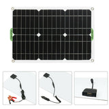 180W Solar Panel Kit 12V Charger with Controller for Caravan Boat RV