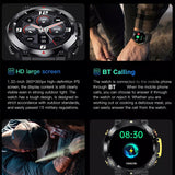 AK45 Smart Watch Men BT Call Blood Oxygen Monitor IP67 Waterproof 400mah Large Battery Outdoor Sports Fitness Smartwatch