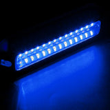 Underwater Boat Transom Light 42 LED Stainless Steel Under Water Pontoon Waterproof Lamp Marine Hardware Boat Yacht PTCS