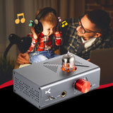 XDuoo MT-601 High Performance Headphone Amplifier 6N11/E88CC Tube + Class-A Transistor Amplifier with AUX in/Out HiFi Headphone