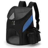 Travel Pet Dog Backpack Portable Breathable Carrier bag for puppy dog cat animals Folding Mesh bags Outdoor product