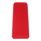 Silicone Heat Resistant Mat For Salon Home Hair Styling Adapter Straightener Curling Iron Pad Straightener Pouch Tool