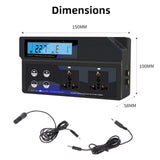 High Precision WIFI Digital Temperature Humidity Controller 220V Thermostat Control Switch Cooling Heating APP Monitor EU Plug