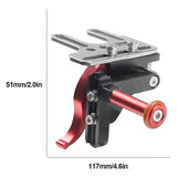 Adjustable Shutter Trigger,Aluminum Alloy Universal Ergonomic Extension Lever SLR Waterproof Case Shutter Trigger
