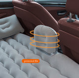 Universal Inflatable car mattress outdoor camping inflatable bed PVC flocking Multifunctional Car inflatable bed car accessories