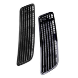 Upper Grill Vent Trim 2218800305 Black Hood Air Vent Grille Cover Fit for Mercedes S550 07-13
