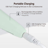 4 In 1 Electric Facial Cleansing Brush Silicone Rotating Face Brush Deep Cleaning Skin Exfoliation Waterproof Facial Massager