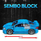 New MOC High-Tech Series Pull Back Super Racing Creative Racer Car Model Building Blocks Bricks Educational Toys For Boys Gifts
