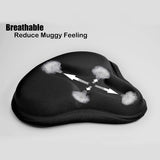 Exercise Universal Extra Soft Bike Seat Cover Non Slip Wide Foam Accessories Indoor Outdoor Bicycle Saddle Comfortable Cycling